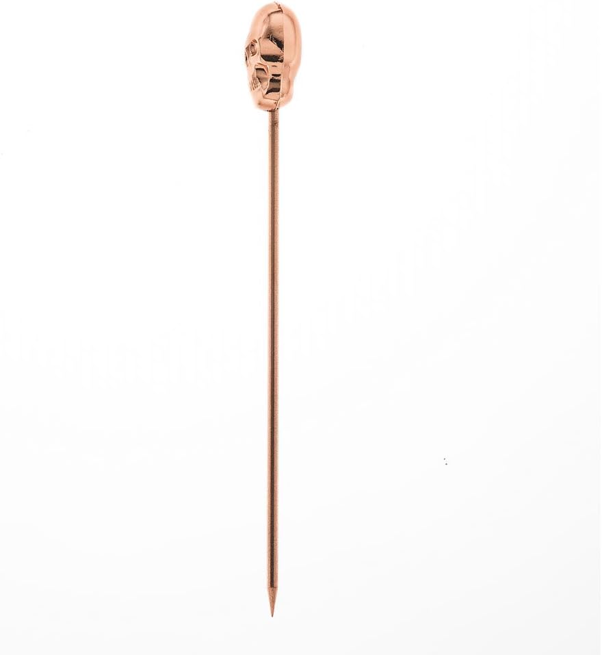 Barfly Cocktail Picks, Skull Top, Copper