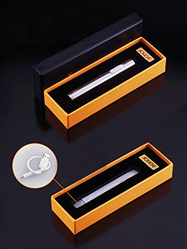 Encendedor eléctrico USB recargable mini rojo miniatura 6