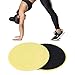 Ylwxzenith Fitness Gliding Discs, Core Slider for Full Body Workout, ABS Material, Lightweight, Portable, Multi Colored Options, Suitable for Wood Carpet Rug or Tile Surfaces (Yellow)