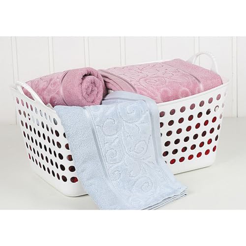 Cesto Retangular Flexível, 22L, Branco, Arthi