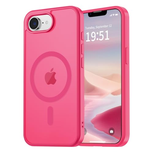 vnnink for iPhone 16e Case/iPhone 17e Case Hot Pink