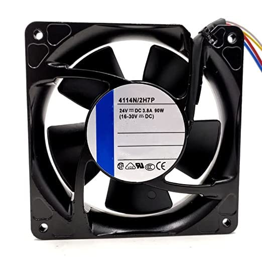 Ventilateur de refroidissement anti surchauffe 24V 12038 puissant TADZKKIWM