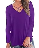 BOBOSMXL Womens tops Casual Short Sleeve V-Neck T-Shirt Blouse