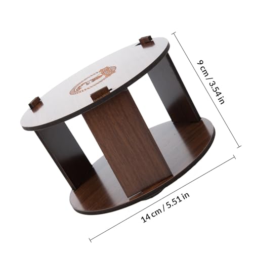Caja de tiras de cuello de madera desechables para salón de belleza 2