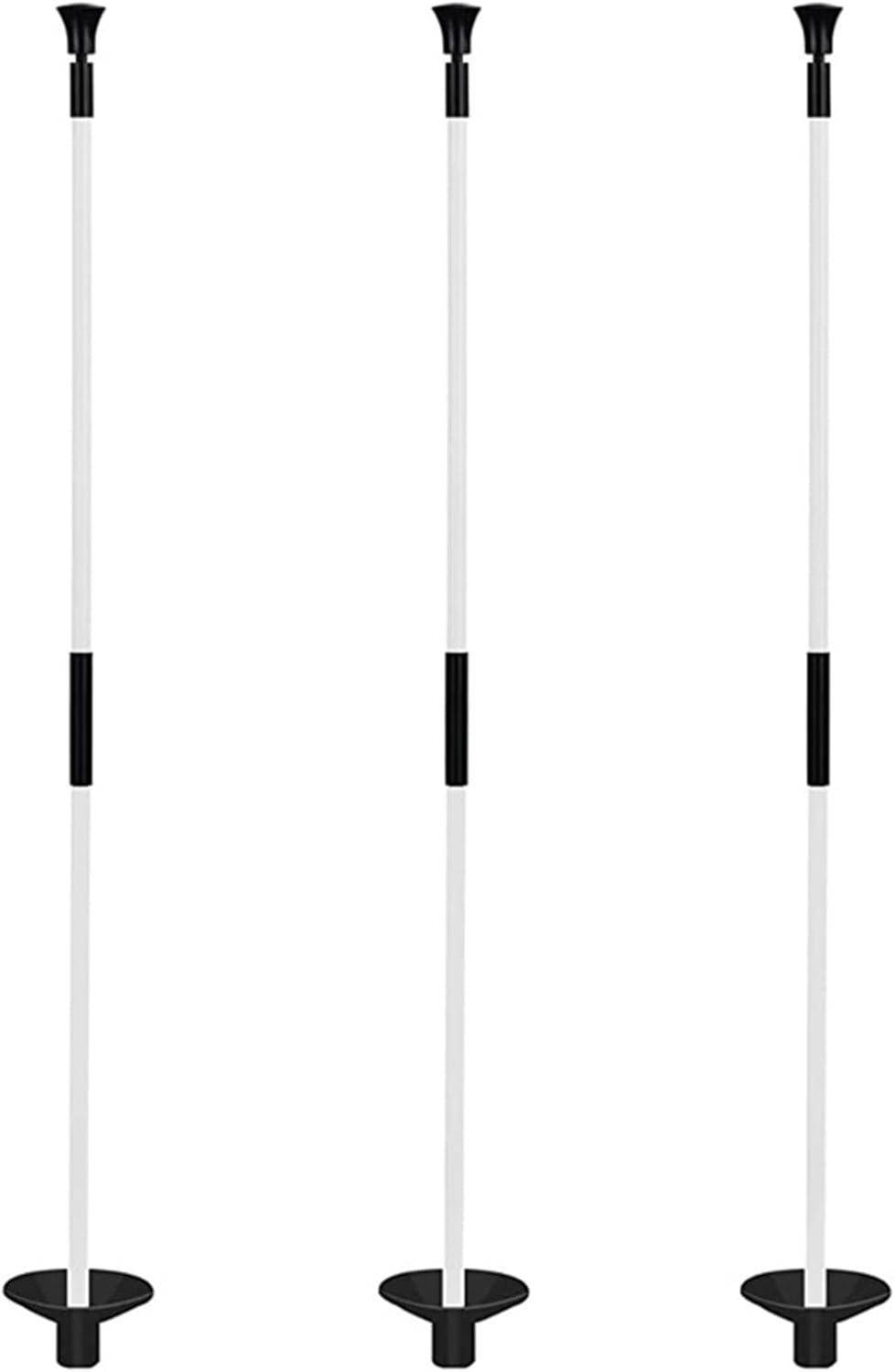 Shinsto 83cm Portable Golf Green Flagstick Set - Practice Pole with Cup - Golf Training Green Supplies