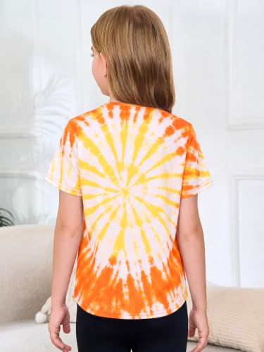 Image of Haloumoning Girls Short Sleeve T Shirts 5-14 Years
