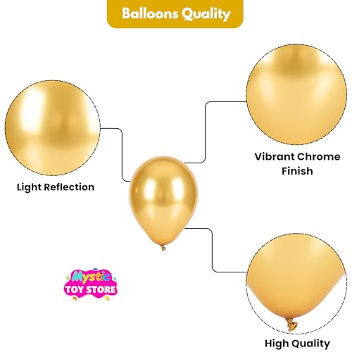 Image of Happy Birthday Decoration Kit for Baby Teenage Girls Men Women Adults Home Table Year With 30 Pc Gold White Balloons 1 Pc Golden Happy Birthday Cursive Banner Items Set Combo