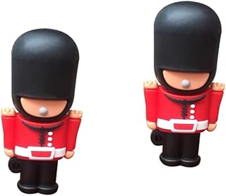 UKCOCO 2 Peças Soldado Britânico U Disk Memory Sticks Para Computadores USB Pen Drive Driver De Compressão Cartoon U Disk USB Storage Drive USB Drive O Pen Drive Escritório Flash Drive