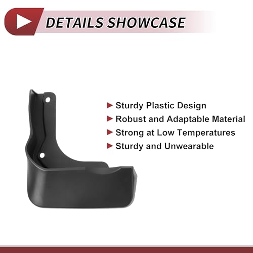 Image of 1 Set Mud Flaps Splash Guards for Hyundai Mufasa 2023 Front and Rear Mud Guards W /Mount Accessories