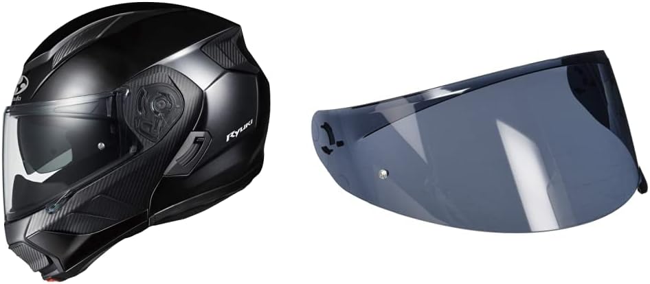 24H限定 OGK RYUKI（カブト・リュウキ）Lサイズ、ブラックメタリックの