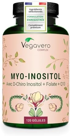 Vegavero Myo Inositol Complex | SOPK | Avec D-Chiro-Inositol, Q10...