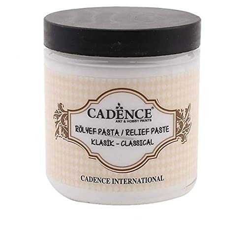 Pasta de Relieve Clasica Lisa Cadence 500 ml