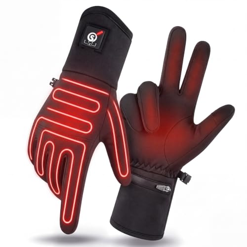SAVIOR HEAT Heated Glove Liners for Men and Women Ultra-Thin Rechargeable
