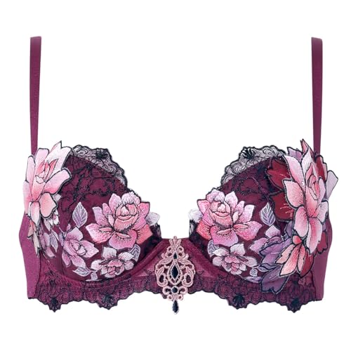 ワコール サルート 23グループ 23G P-UP ブラジャー BC プッシュアップ 谷間 Wacoal Salute BTJ423 25AWフェア(WI-ワイン、C65)のサムネイル