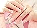 Makartt Dipping Powder Container, Nail Dip Tray, French Manicure Molding with Finger Guide Easy Smile Line Grey Dippies Holder for Nails