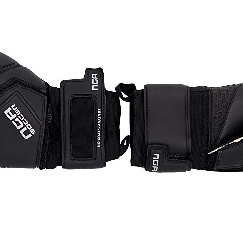 Luva Goleiro Profissional NGA Soccer Legacy Classica - Talas De Proteção