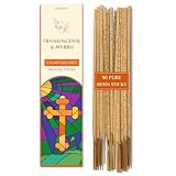 Frankincense & Myrrh Luxury Incense Sticks by Aromafume| 3x30 Sticks for Prayer, Meditation, Aromatherapy, Purification & Protection| Charcoal Free| Long Lasting Aroma, Spiritual Gifts