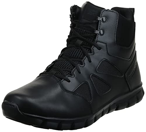 Reebok mens Sublite Cushion 6 Inch Military Tactical Boot, Black, 11.5 Wide US #1