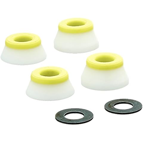 Bones Wheels Medium Bushings (2 Set), White Cover