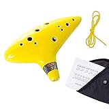 Dies ist eine hochqualitaet,ofen gebrannte Keramik Ocarina aus JINGDEZHEN,kann als Geburtstagsgeschenk, Abschlussgeschenk, Hochzeitsgeschenk fuer Kinder, Freund und Begleiter