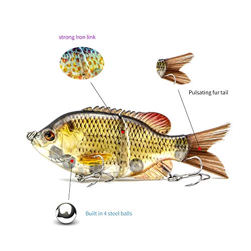 Ods Lure Bluegill Glide Bait Topwater Fishing Lure Floating Swimbait For Bass Trout Perch Pike Walleye Fishing (1) #TOP1