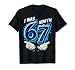 I was 6 Now I'm 7 7th Birthday 6 7 Meme Boys T-Shirt