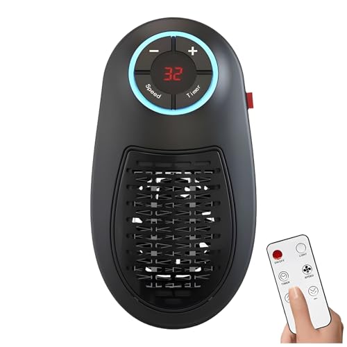 Calefactor Eléctrico portátil con temperatura ajustable