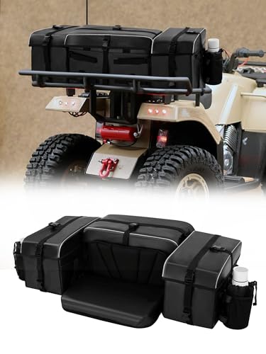 Zidiyoruo ATVTAILBAG Atv Rear Storage Bag With Cooler Insulated Bag - 63L Cargo Rear Seat Bags thumb #7