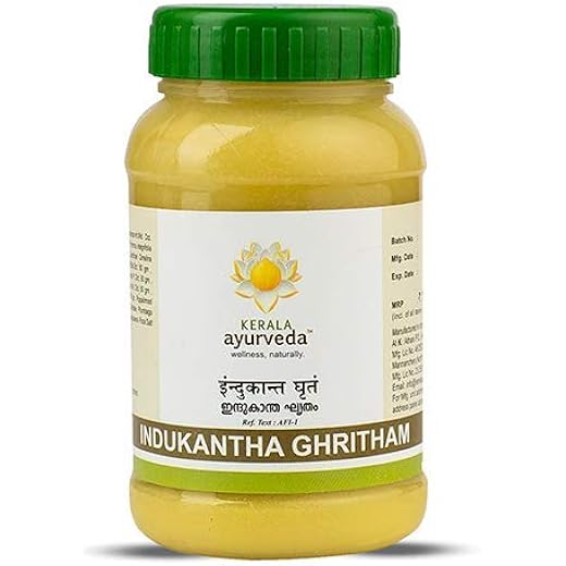 Kerala Ayurveda Indukantha Gritham - Authentic Remedy - 150m