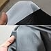 Funda para asiento de moto o bicicleta, antideslizante, universal, color negro, 90...