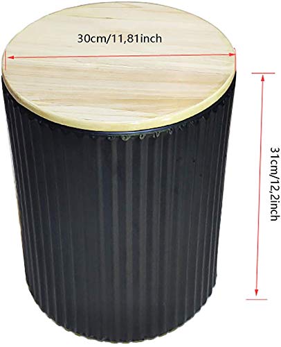 Tabouret de rangement DASHADAO pour optimiser les petits espaces
