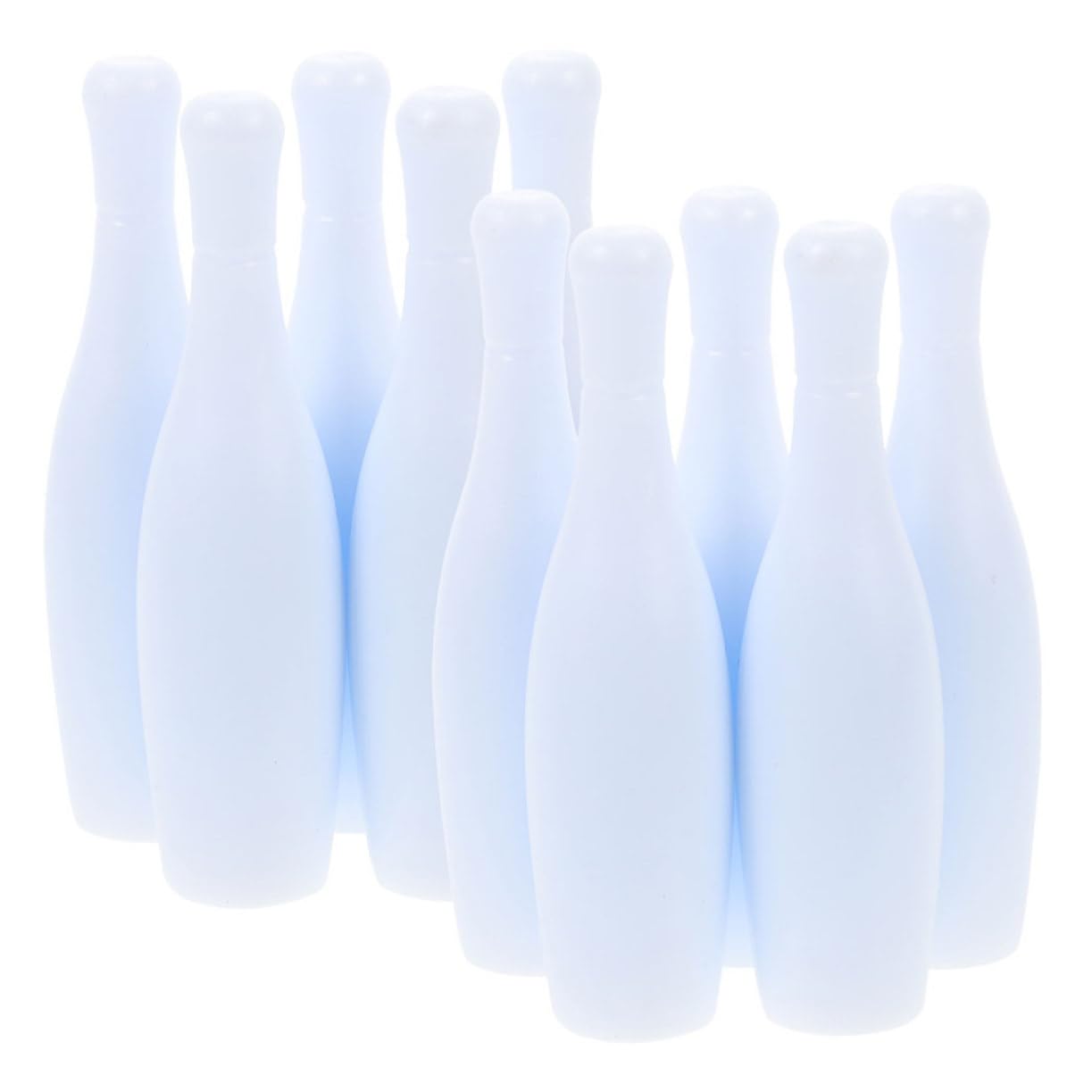 GANAZONO 30pcs Mini Bowling Pin Bulk Set Table Bowling Accessory for Indoor Game Replacement Pins Portable Design for Family Fun