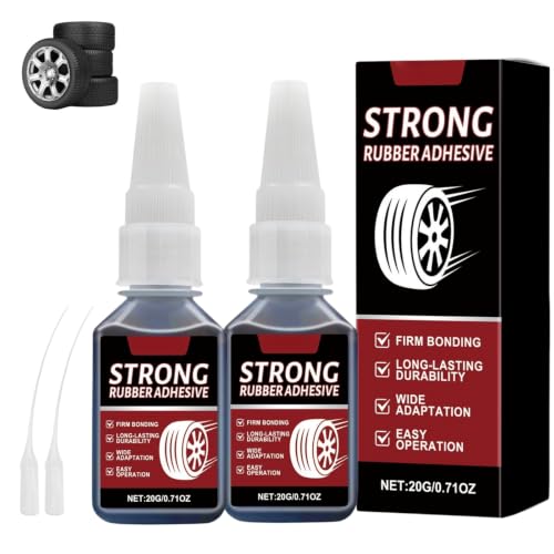 Image of Rubber Glue Extra Strong Waterproof 20g, All Purpose Super Glue Gel (2pc)