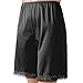 Vanity Fair Women's Underglows Pettileg Panty 12778, Midnight Black 20 Inch Length, X-Large/8