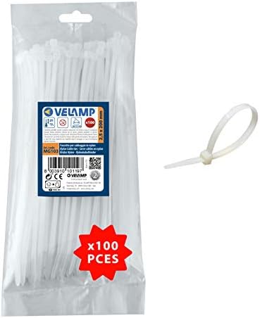 200 Fascette Universali Plastica Per Cablaggio Elettricista - Foto 12