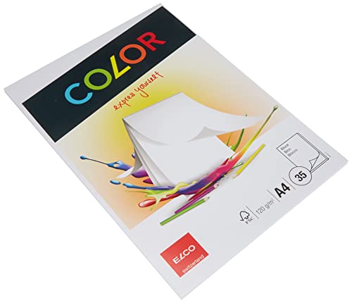 Elco Papier à dessin A4 210 x 297 mm Blanc Cover