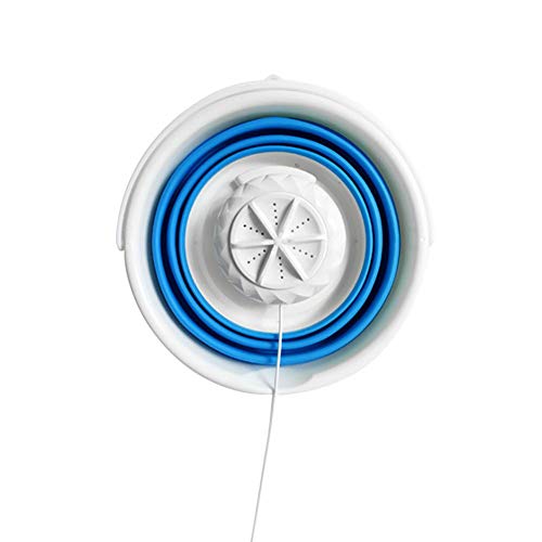 Lvhan Waschmaschine Faltbar - 1Kg Mini Waschmaschine,Tragbarer Campingwaschmaschine Ultraschallwaschmaschine