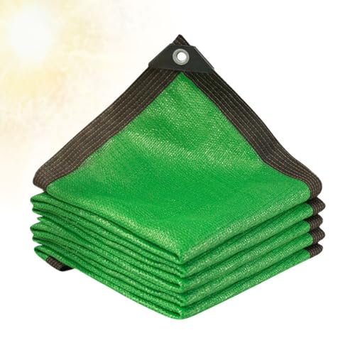 Shade Netting Sunblock Shade Cloth 8x9m, Mesh Tarp for Greenhouse, Plant Shade Net, Taped Edge with Eyelets, for Patio Greenhouse Pergola Chicken Coop Barn Kennel Garage