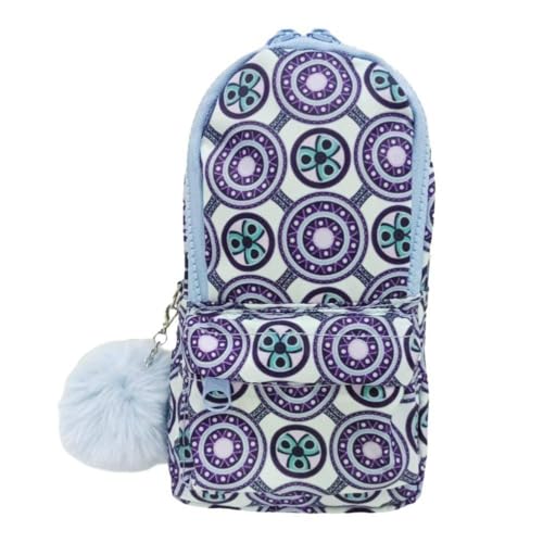 Estojo Escolar Daterra Mini Mochila Com Alca Ester Azul