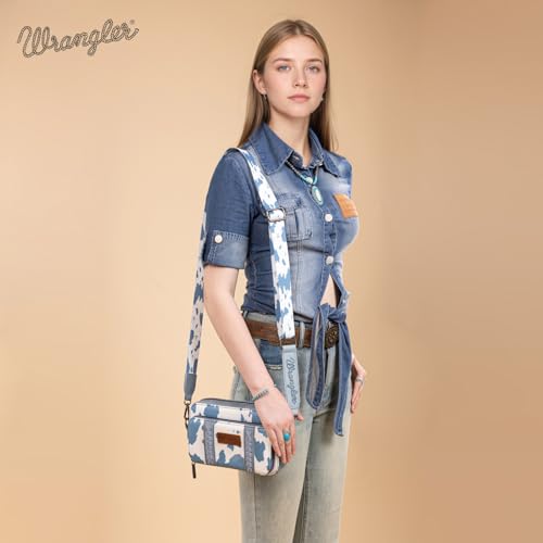Image of Wrangler Crossbody Bag for Women Western Cowgirl Crossbody Purses with Guitar Strap