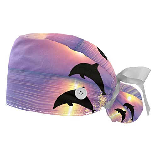 Casquettes de travail JDEZ pour retenir les cheveux longs confortablement sans serrer la tête