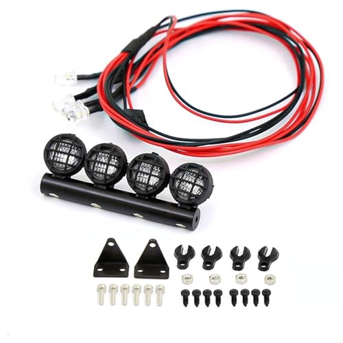 Mejora de Piezas de Coche RC barra de luces con ajuste milimétrico 2