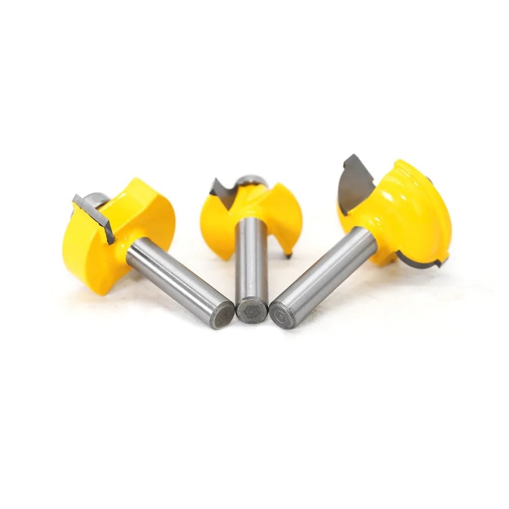 3 sztuk 12.7mm 8mm 12mm węglika spiekanego do obróbki drewna frez drzwi i okien frezy grawerka Cnc nóż(12mm shank-3pcs)