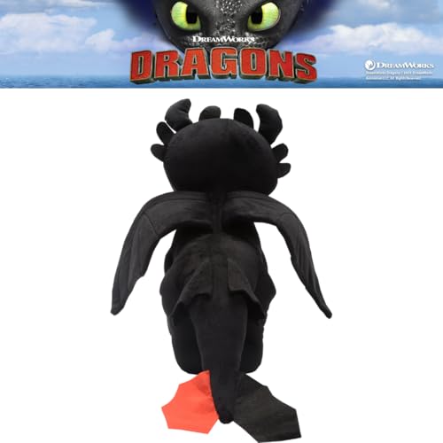 Image of Franco How to Train Your Dragon Toothless Bedding Super Soft Cozy Cuddle Pillow Buddy, (Officially Licensed Product) Collectibles (Pack of 6)
