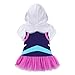 Marvel Spider-Gwen Ghost Spider Girls Cosplay Hooded Shirt with Tulle and Legging Pants Set for Toddler and Big Kids