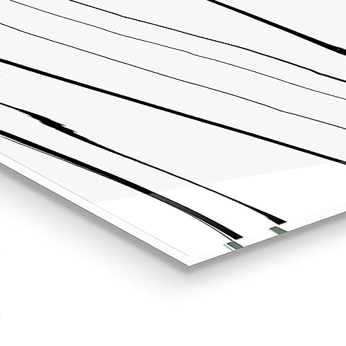 Structure en marbre blanc pour ce panneau décoratif de cuisine Wallfluent - 5