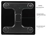 Digital Bathroom Scales for Body Weight, Rechargeable Weighing Scales in KG/LB, Weight Scales for People with LED Display, High Accuracy, Step-On Technology - Image 4