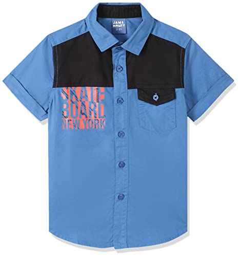Image of Amazon Brand - Jam & Honey Boy's Regular Fit Shirt
