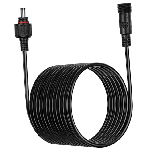 Garneck Made for Lasting Use 5meters Dc Power Extension Cable for Solar Lamp Water Pump Solar