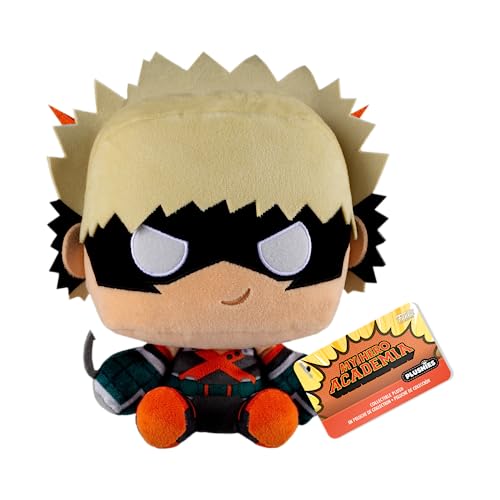 Funko Pop! Plush: MHA - Bakugo - (') - My Hero AcademiaPeluche Coleccionable - Idea de Regalo de Cumpleaños- Mercancia Oficial Muñeco para Niños y Adultos - Ideal para Anime FansNovias y Novios